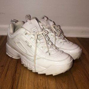 Fila disruptors size 9